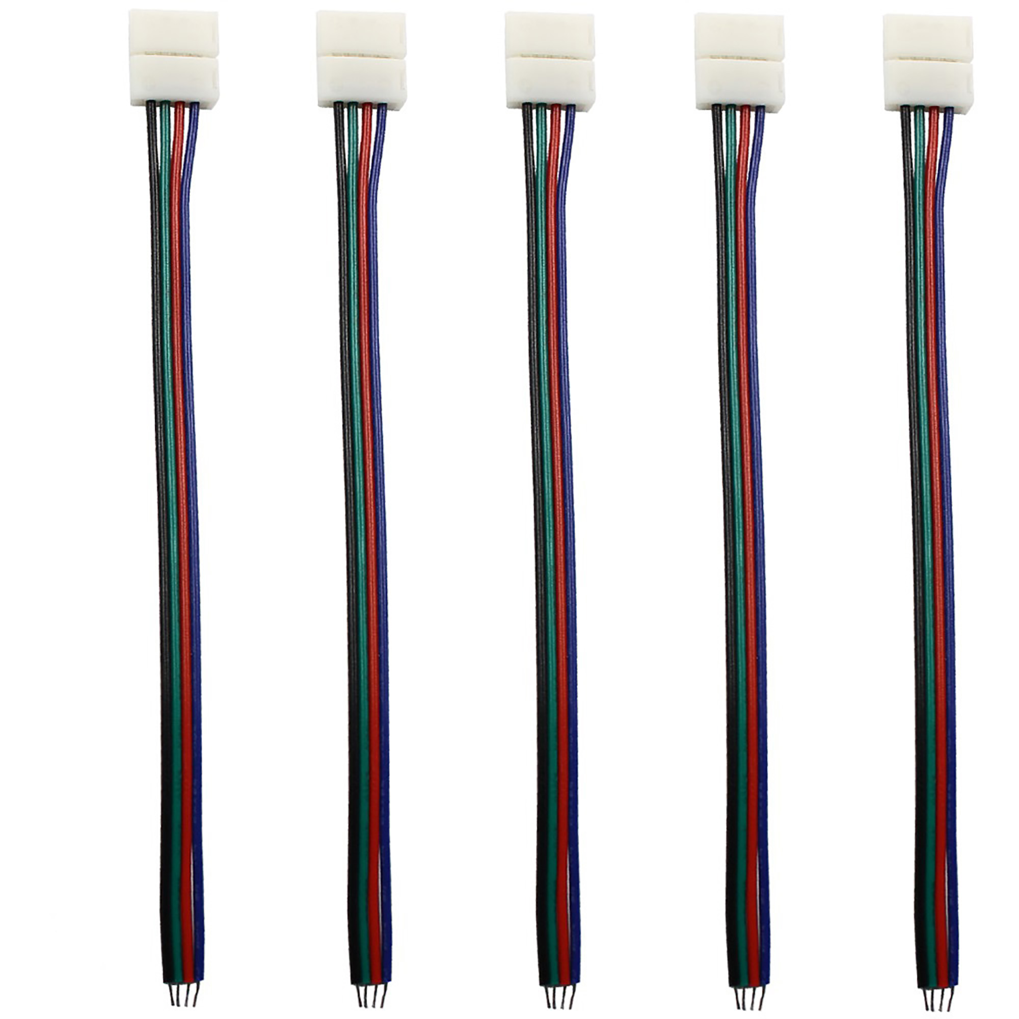 80103  (Pack Of 5) Single Ended RGB Connector